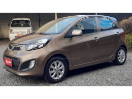 KIA MOTORS - PICANTO - 2013/2014 - Marrom - R$ 46.900,00